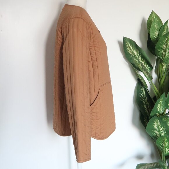 Patagonia Womens Seldom Traveled Quilted Long Sleeve Jacket Spring Fall Casual S - Picture 7 of 12